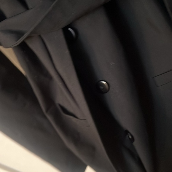 Zara black dress/coat button down size S lightweight - Picture 6 of 13